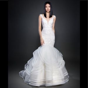 Lazaro wedding dress style 3713